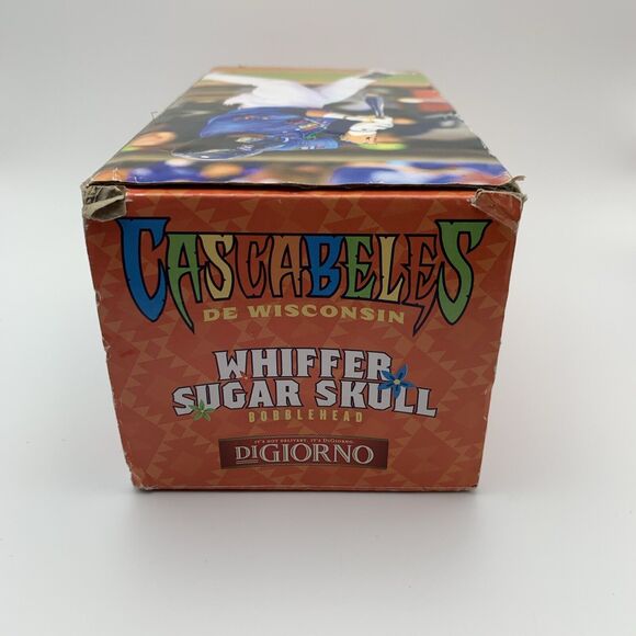 Wisconsin Timber Rattlers Bobblehead Whiffer Sugar Skull 2020 Cascabeles Night - Picture 16 of 16